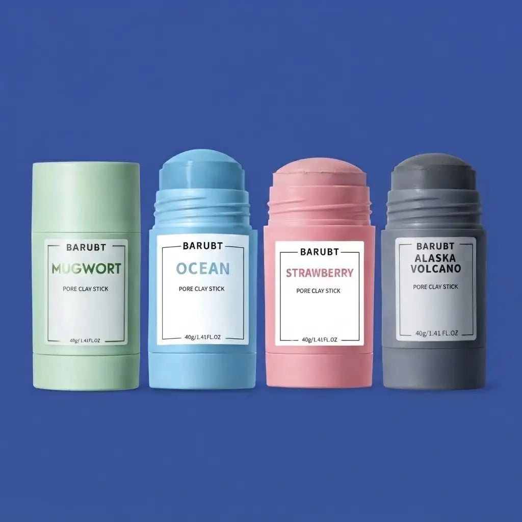 Set of 4 Cleansing Clay Sticks