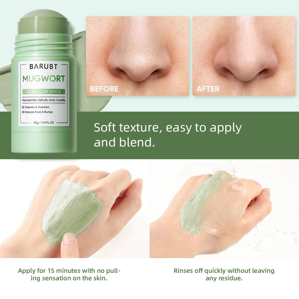 Cleansing Clay Sticks