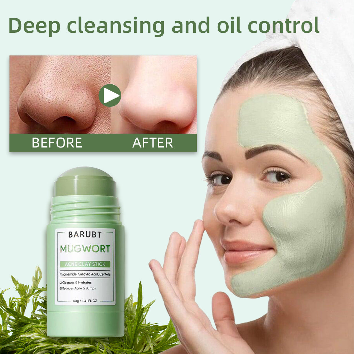 Cleansing Clay Sticks